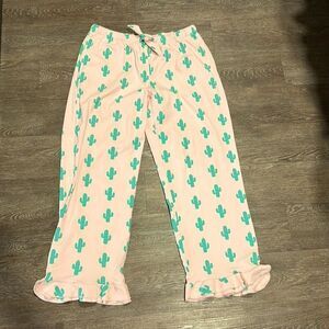 Beddy’s bed eaze pajama pants cactus peach M
